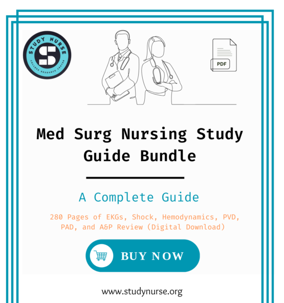 Med-Surg Study Guide Bundle PDF Free Download