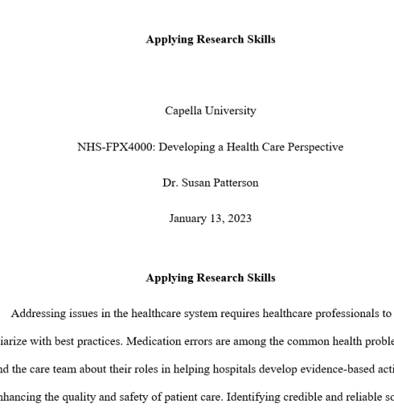 NHS-FPX4000-Assessment-2-1