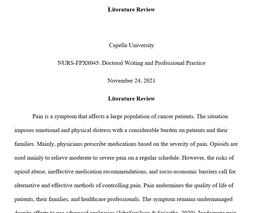 NURS FPX8045 Assessment 7 1