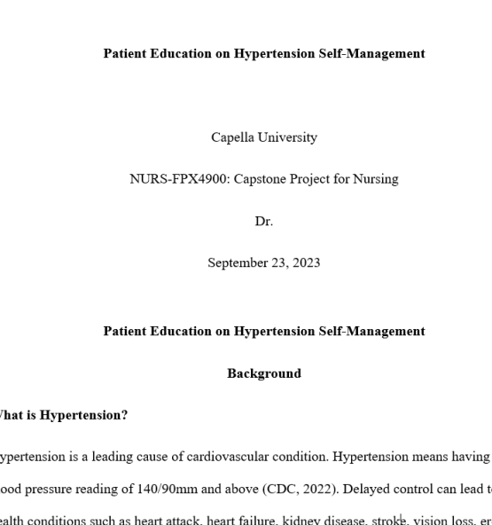 NURS_FPX4900-Assessment-4-1_Intervention