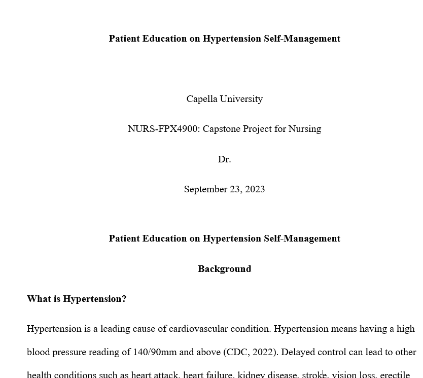 NURS_FPX4900-Assessment-4-1_Intervention