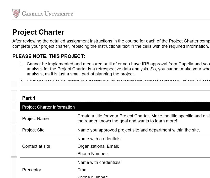 cf_NURS-FPX9100_project_charter