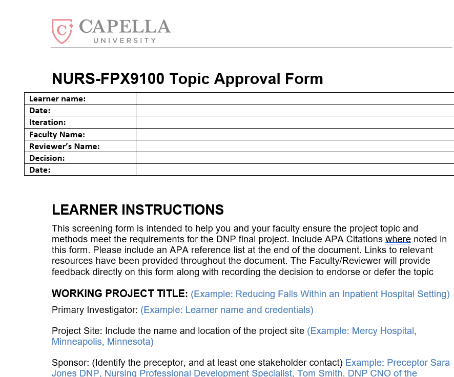 cf_NURS-FPX9100_topic_approval_form1-